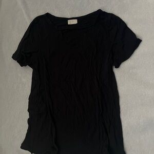 T.La Black Short Sleeve Tee